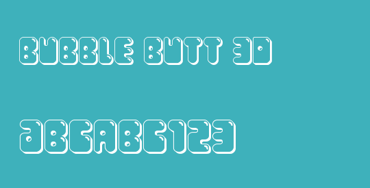 Bubble Butt 3D