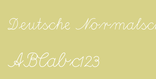 Deutsche Normalschrift