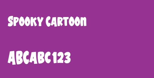 Spooky Cartoon