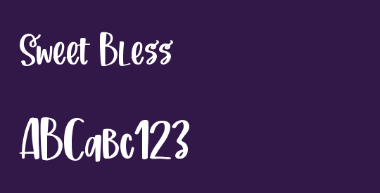 Sweet Bless