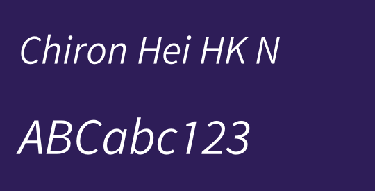 Chiron Hei HK N