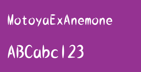 MotoyaExAnemone