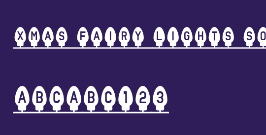 Xmas Fairy Lights Solid