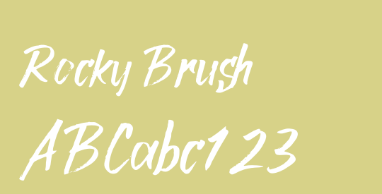 Rocky Brush