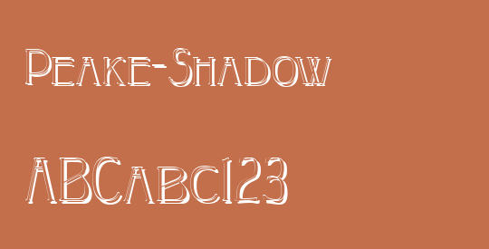 Peake-Shadow