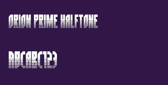 Orion Prime Halftone