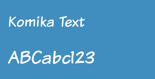Komika Text