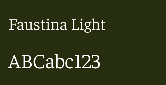 Faustina Light