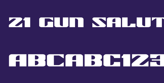 21 Gun Salute Expanded