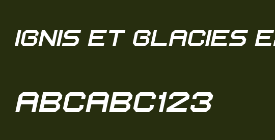Ignis et Glacies Extra Sharp