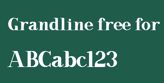 Grandline free for personal