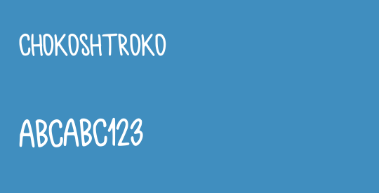 chokoshtroko