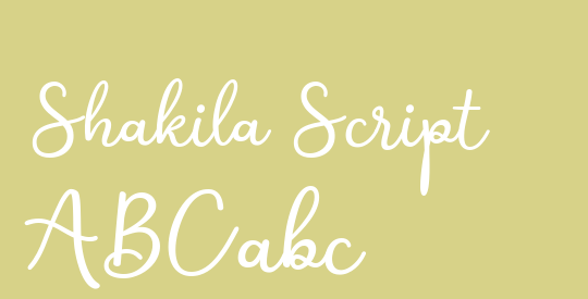 Shakila Script