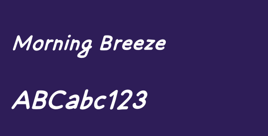 Morning Breeze