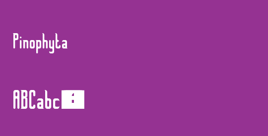Pinophyta 