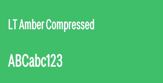 LT Amber Compressed