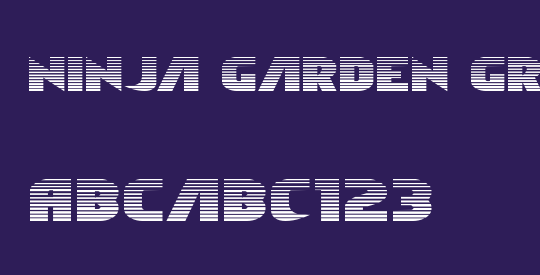 Ninja Garden Gradient