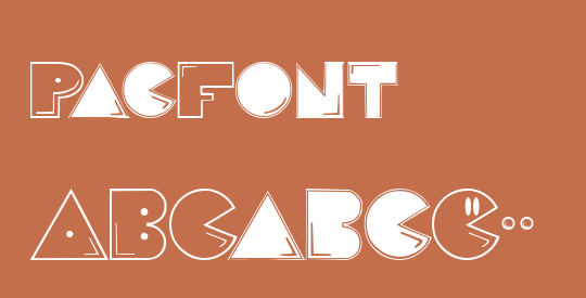 PacFont