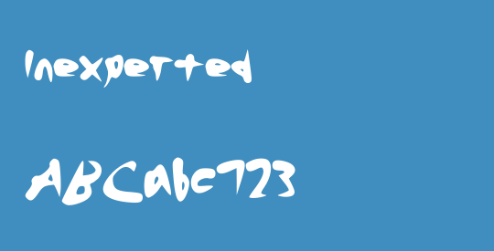 Inexperted