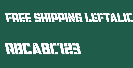 Free Shipping Leftalic