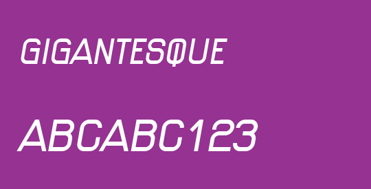 Gigantesque