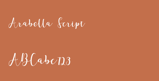 Arabella Script