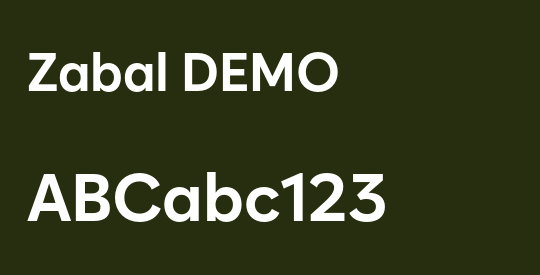 Zabal DEMO