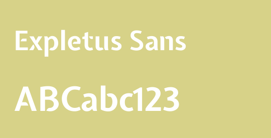 Expletus Sans