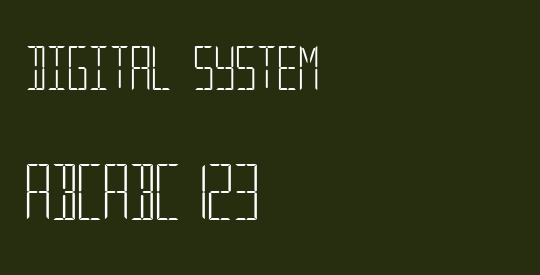 Digital System