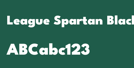 League Spartan Black