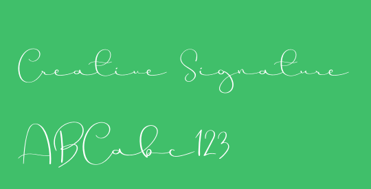 Creative Signature