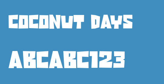 Coconut Days