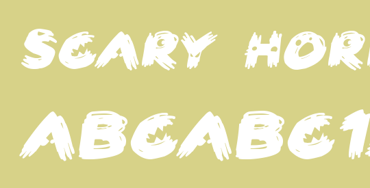 Scary HorrOrs
