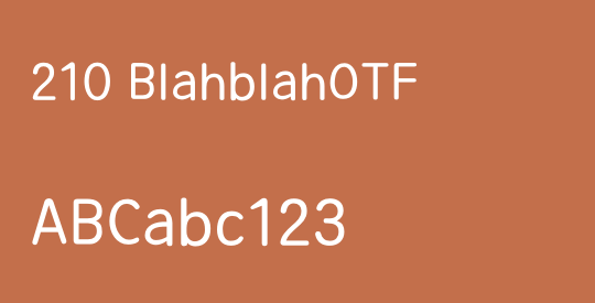 210 BlahblahOTF