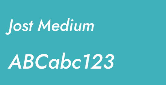 Jost Medium