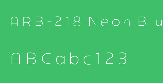 ARB-218 Neon Blunt MAR-50