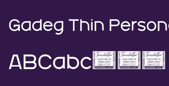 Gadeg Thin Personal