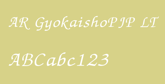 AR GyokaishoPJP LT