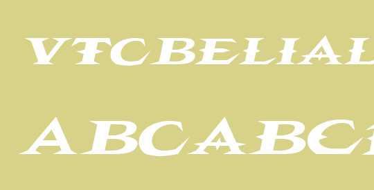VTCBelialsBladeItalic