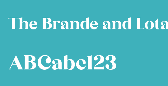 The Brande and Lotaline