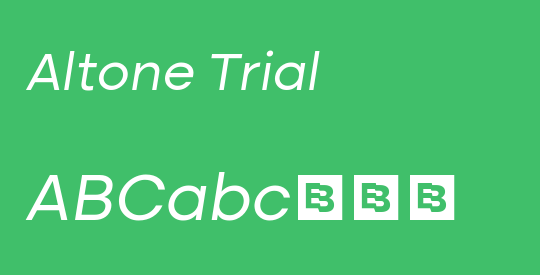 Altone Trial