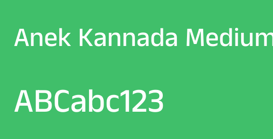 Anek Kannada Medium