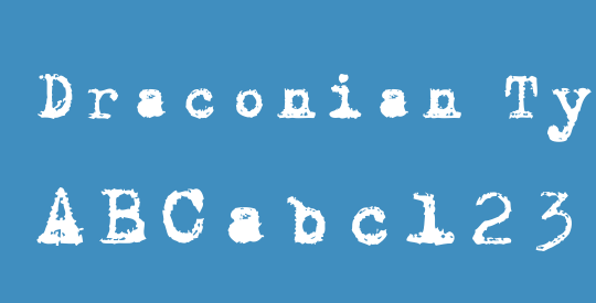 Draconian Typewriter