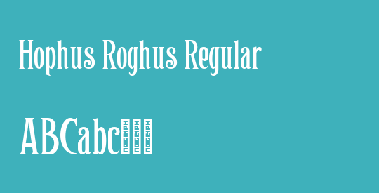 Hophus Roghus Regular