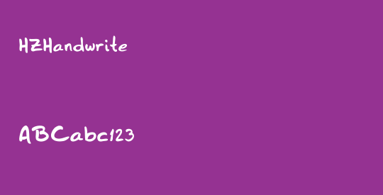 HZHandwrite