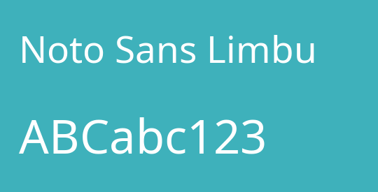 Noto Sans Limbu