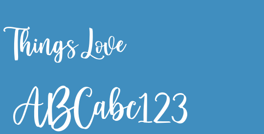 Things Love