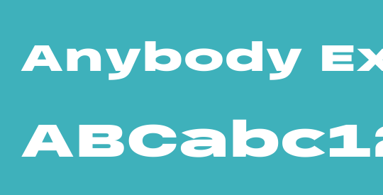 Anybody ExtraExpanded Black