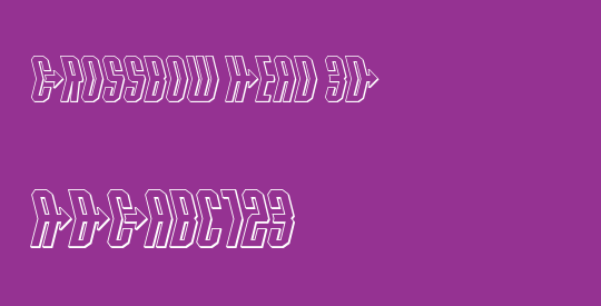 Crossbow Head 3D