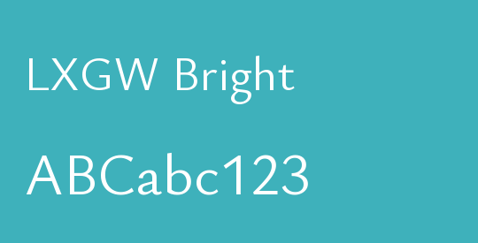 LXGW Bright